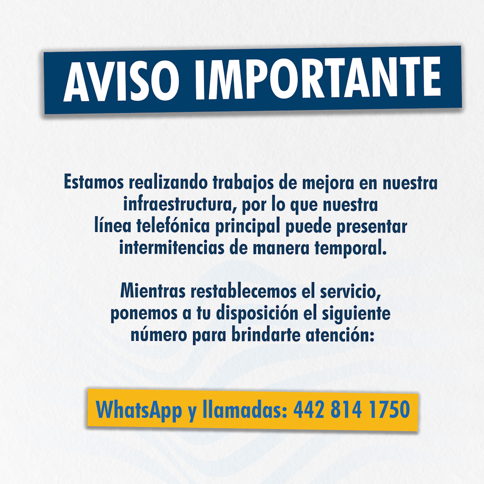 Intermitencias en el Servicio
